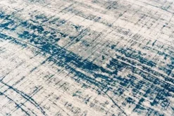 Louis de Poortere Vloerkleden^Vloerkleed Bronx Azurite 8421 Mad Men Griff |