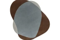 Brink & Campman Vloerkleden^Vloerkleed Chad Brown-Blue 87705 Element |