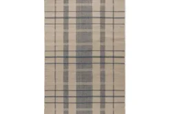 Brink & Campman Vloerkleden^Vloerkleed Check Denim 497408 Zona |