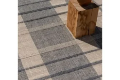 Brink & Campman Vloerkleden^Vloerkleed Check Denim 497408 Zona |