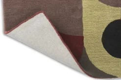 Hot Brink & Campman Vloerkleed Cosmo Red Pale Green 95203 Decor |