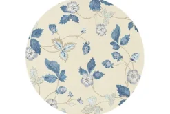 Wedgwood Home Vloerkleed Cream 38108 rond Wild Strawberry |