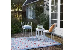 Laura Ashley Vloerkleden^Vloerkleed Daisy Sky Blue 480308 Thorncliff