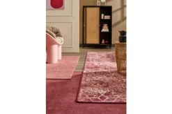 Clearance Brinker Vloerkleed Dark Warm Red Uni FloorArt |