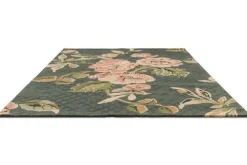 New Laura Ashley Vloerkleed Fern Green Aylworth Trail