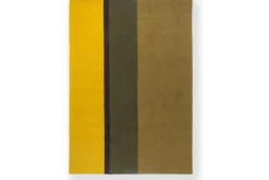 Discount Brink & Campman Vloerkleed Festival Stripes Yellow 496516 Habitat |