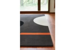 Online Orla Kiely Vloerkleed Graphite 060605 Geo Flower