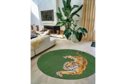 Clearance Louis de Poortere Vloerkleed Green On Fire 9388 Pop |