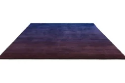 Brink & Campman Vloerkleden^Vloerkleed Low Electric Blue Aubergine 10118 Shade |