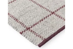 Brink & Campman Vloerkleden^Vloerkleed Matter Check Ash-Stone Red 49100 Craft |