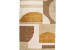 By-Boo Vloerkleden^Vloerkleed Mustard 240037 Kazi
