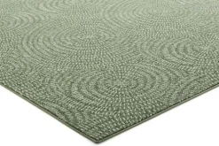 Brinker Vloerkleden^Vloerkleed Nature Green Swirl FloorArt |