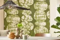 Brinker Vloerkleed Nature Green Stones FloorArt |