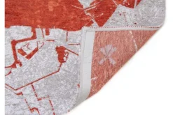 Louis de Poortere Vloerkleden^Vloerkleed Orange Cut 9323 Cities |