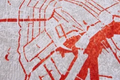 Louis de Poortere Vloerkleden^Vloerkleed Orange Cut 9323 Cities |