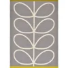 Discount Orla Kiely Vloerkleed Slate 460605 Giant Lineair Stem