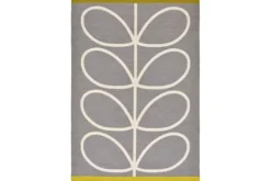 Discount Orla Kiely Vloerkleed Slate 460605 Giant Lineair Stem