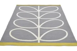 Discount Orla Kiely Vloerkleed Slate 460605 Giant Lineair Stem