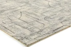 Brinker Vloerkleden^Vloerkleed Solid Grey Floorganic FloorArt |