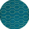 Outlet Wedgwood Home Vloerkleed Teal 37307 Arris |
