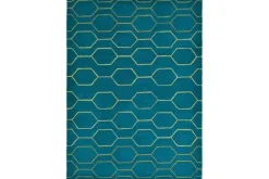 Wedgwood Home Vloerkleden^Vloerkleed Teal 37307 Arris |
