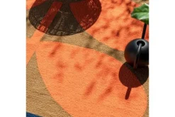 Sale Orla Kiely Vloerkleed Tomato 463703 Giant Sixties Stem