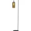 New Masterlight Vloerlamp 1262-05-05-5 Quinto Smoke