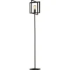 Searchlight Vloerlampen^Vloerlamp 23202-1BK Plaza