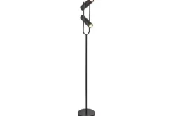 Outlet Searchlight Vloerlamp 2792BK Telescope