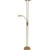 Steinhauer Vloerlampen^Vloerlamp 7500BR Biron Mexlite