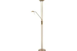 Highlight Vloerlampen^Vloerlamp Brons Luna