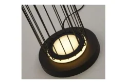 Outlet Searchlight Vloerlamp EU54211-1BK Circolo Cage
