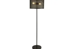 Online Searchlight Vloerlamp EU2832-2BK Fishnet