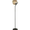 New Searchlight Vloerlamp EU22122-1BK Punch