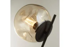 New Searchlight Vloerlamp EU22122-1BK Punch