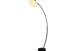 Discount Searchlight Vloerlamp EU52853BK Radiant