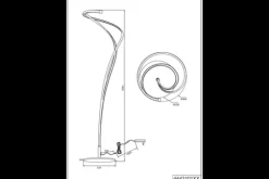 Trio Lighting Vloerlampen^Vloerlamp  Nala