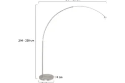Best Steinhauer Vloerlamp Sparkled Light