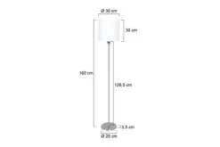 Online Steinhauer Vloerlamp 1564ST Noor Mexlite