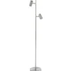 Highlight Vloerlampen^Vloerlamp Zilver Burgos
