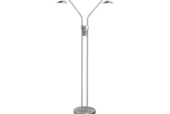 Highlight Vloerlampen^Vloerlamp Zilver Jupiter