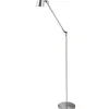 Highlight Vloerlampen^Vloerlamp Zilver Metallic