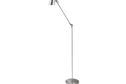 Highlight Vloerlampen^Vloerlamp Zilver Metallic