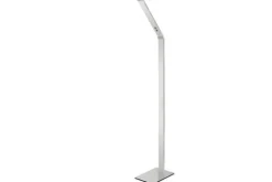 Highlight Vloerlampen^Vloerlamp Zilver Optimus