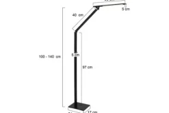 Steinhauer Vloerlampen^Vloerlamp 2685ZW Serenade