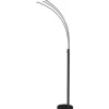 Highlight Vloerlampen^Vloerlamp Zwart Arch