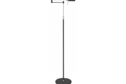 Highlight Vloerlampen^Vloerlamp Zwart Bari