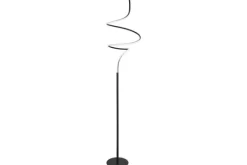 Highlight Vloerlampen^Vloerlamp Zwart Curle