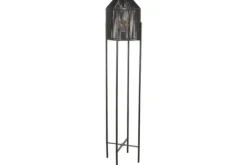 Vloerlampen^Vloerlamp zwart MT-2323 Ibiza Diamond