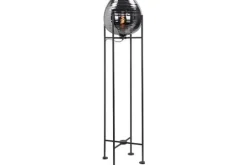 Sale Highlight Vloerlamp Zwart Rookglas Fantasy